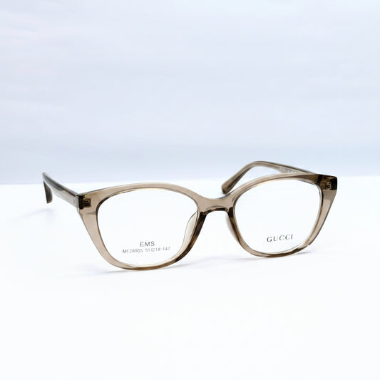 GUCCI CATS  EYE translucent brown