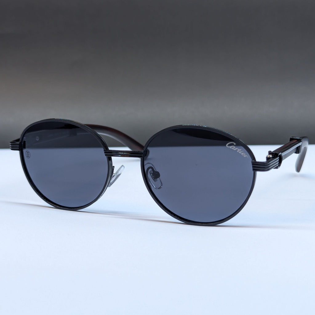 retro oval cartier sunglass