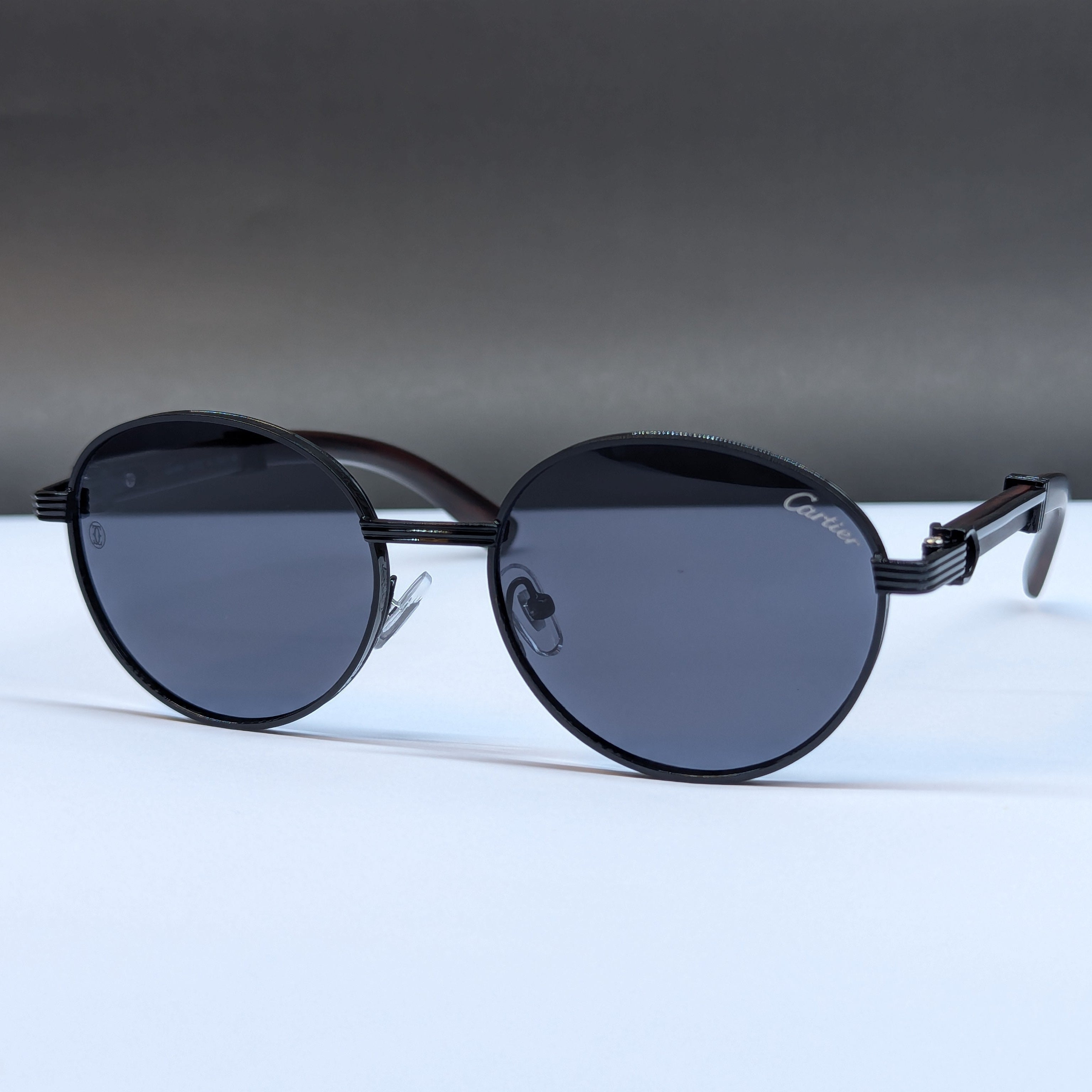 retro oval cartier sunglass