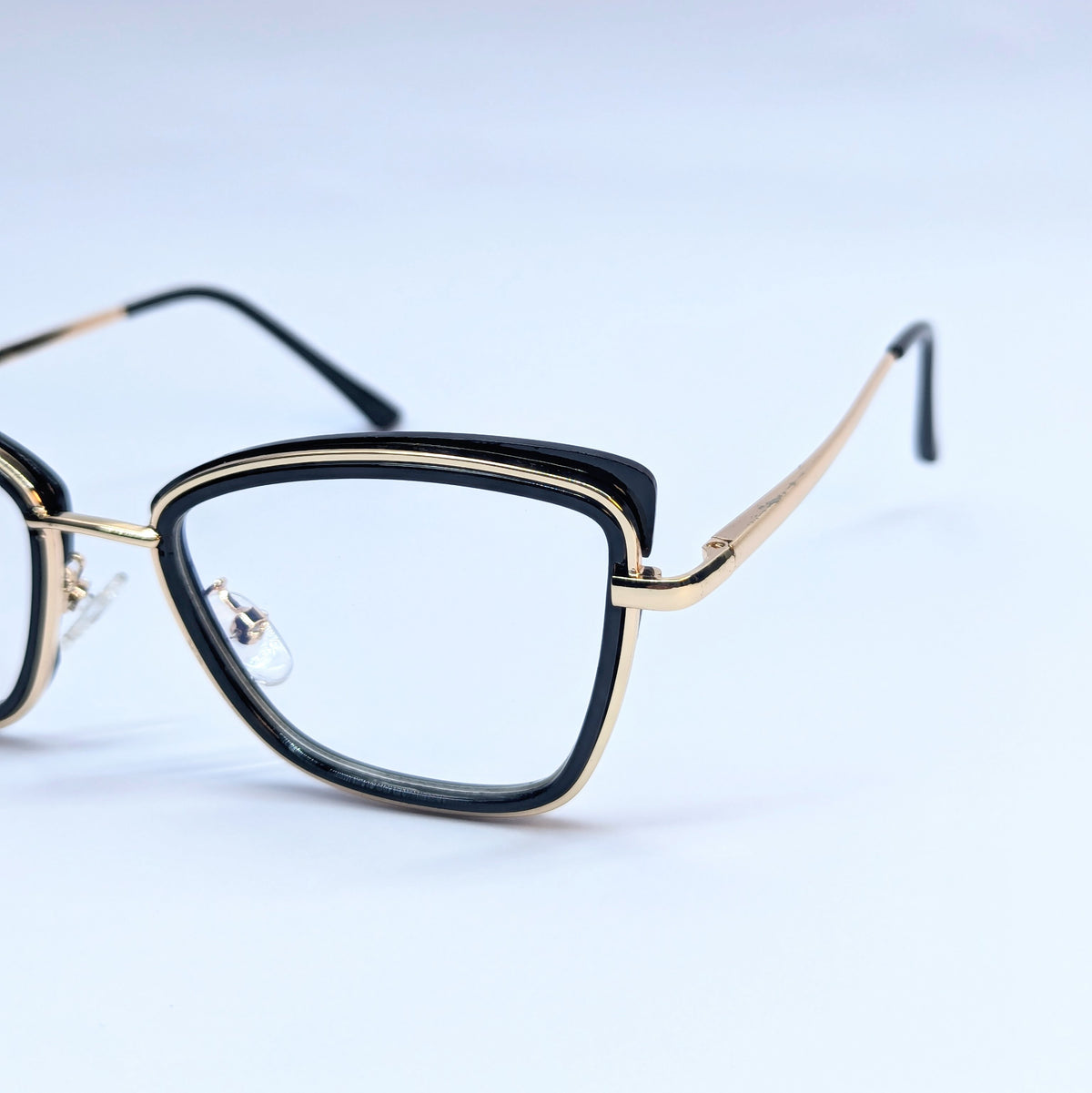 METAL CATS EYE GOLD AND BLACK MIX