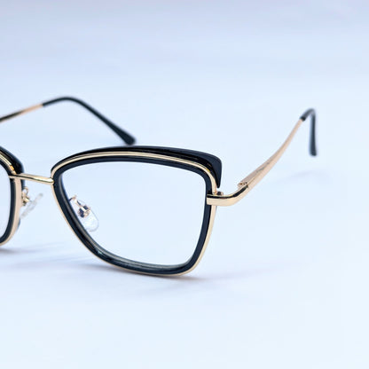 METAL CATS EYE GOLD AND BLACK MIX