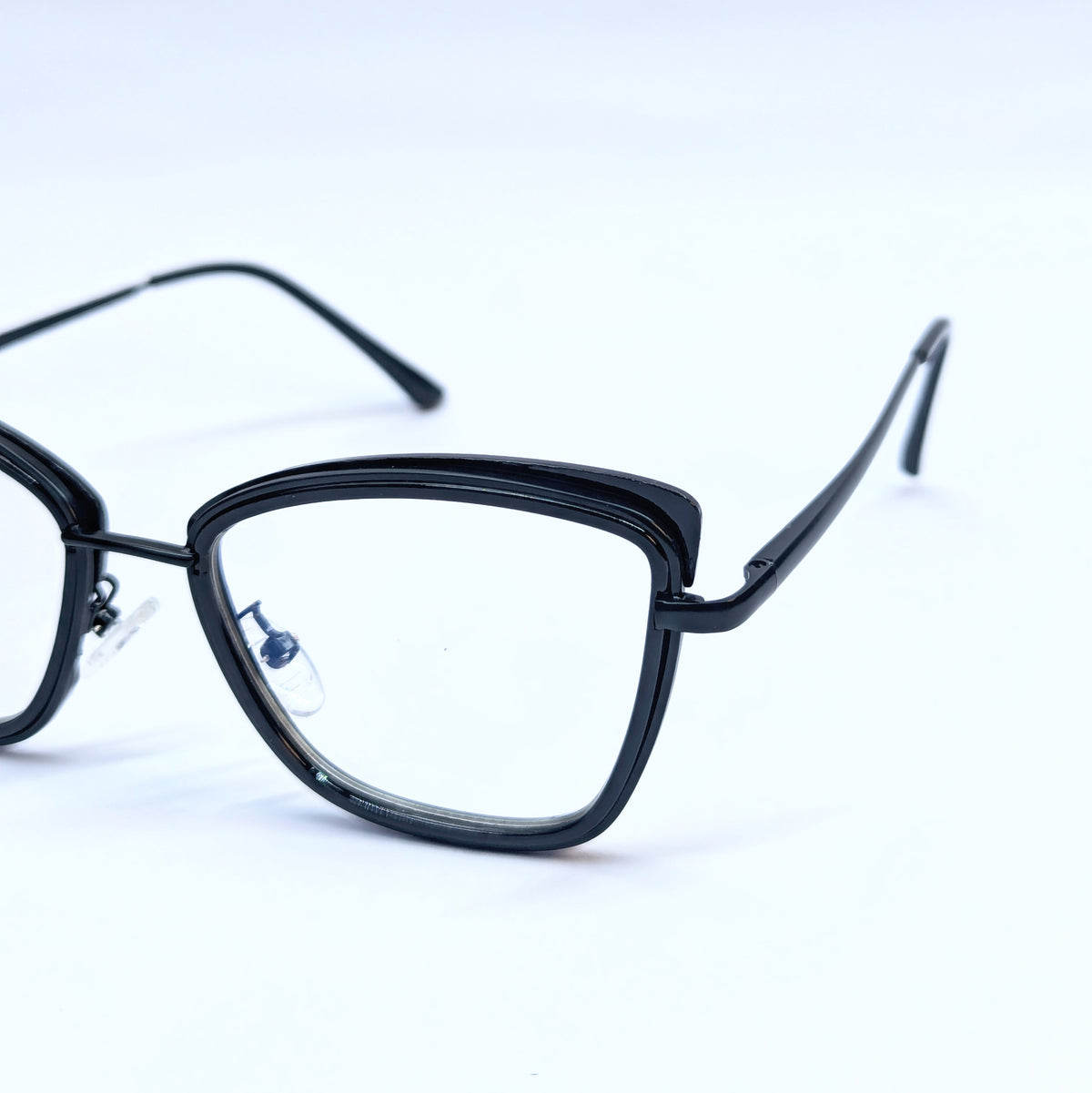 CATS EYE METAL GLOSSY BLACK