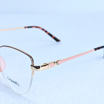 CHANEL CATS EYE HALF RIM