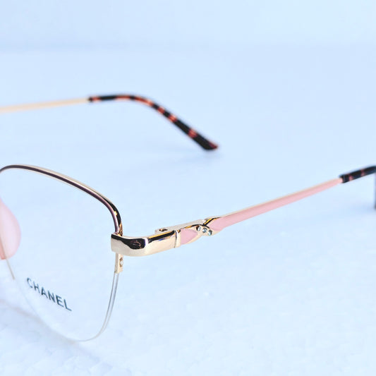CHANEL CATS EYE HALF RIM