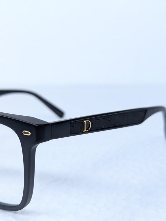 DIOR SQUARE MATT BLACK