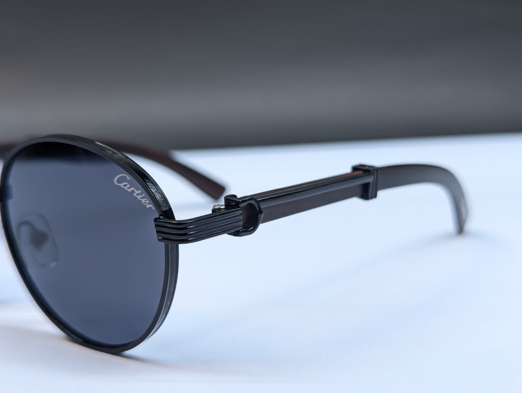 retro oval cartier sunglass