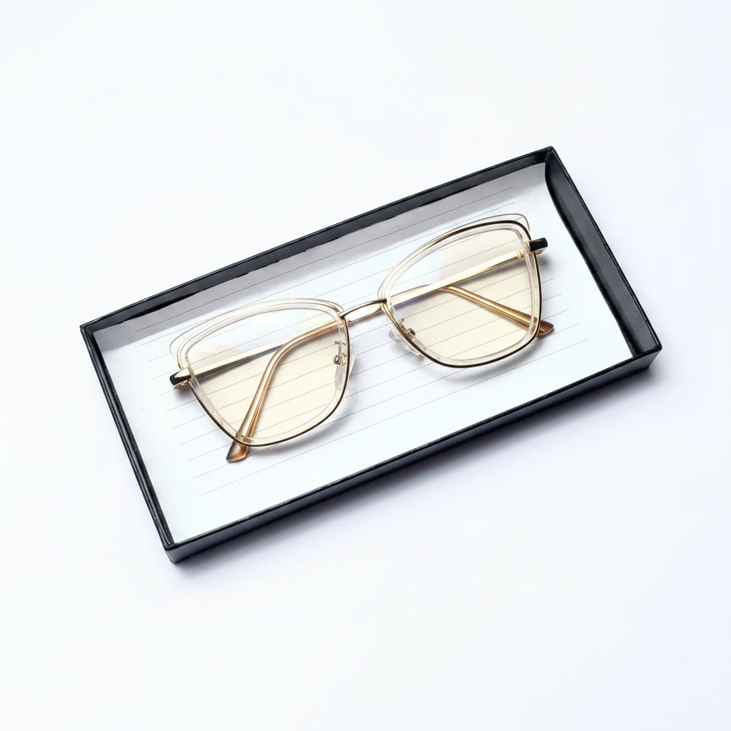 METAL CATS EYE ROSE GOLD