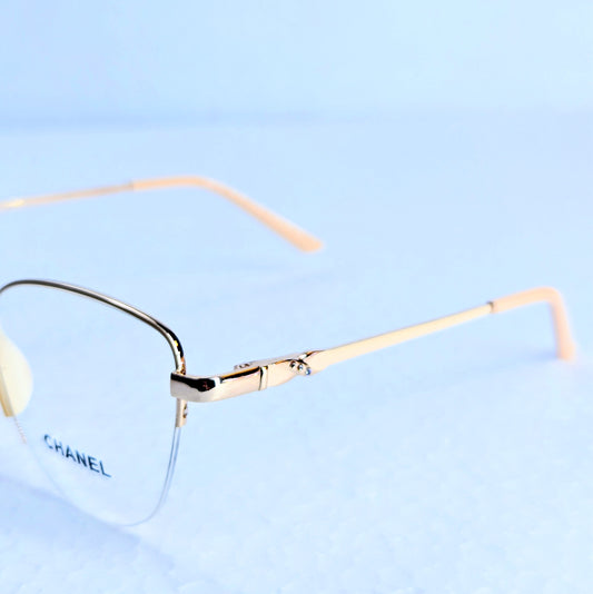 CHANEL HALF RIM CATS EYE