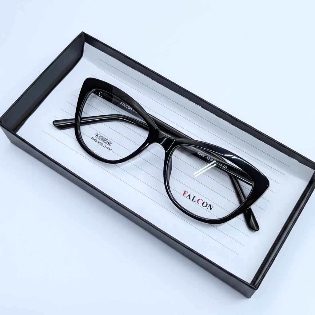 FALCON CATS EYE TR 90 GLOSSY BLACK