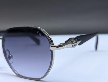 PRADA OVAL SHAVE SUNGLASS
