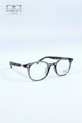 roun oval shave eye glass