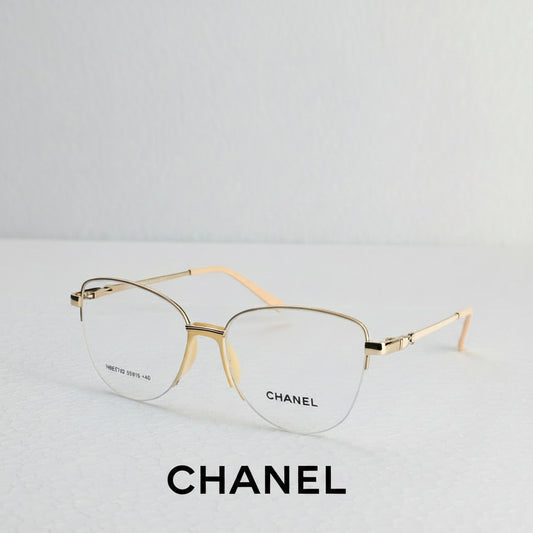 CHANEL HALF RIM CATS EYE