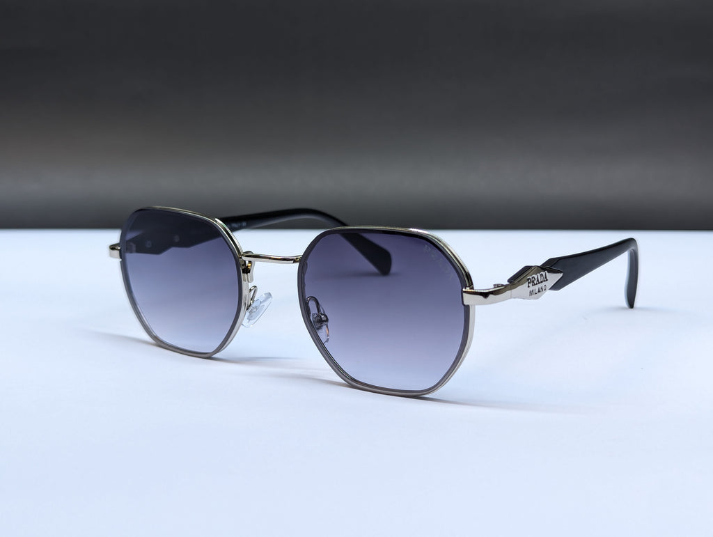 PRADA OVAL SHAVE SUNGLASS